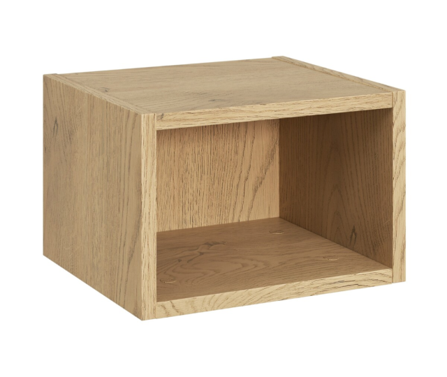 Avatud seinariiul Comad Cremona, 30 × 20 × 25 cm, Cremona tamm