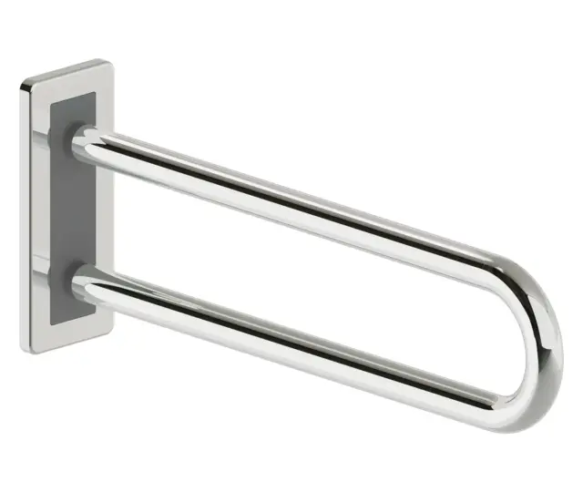 Fikseeritud tugikäepide Deante Lehnen 60 cm, poleeritud teras/antratsiit