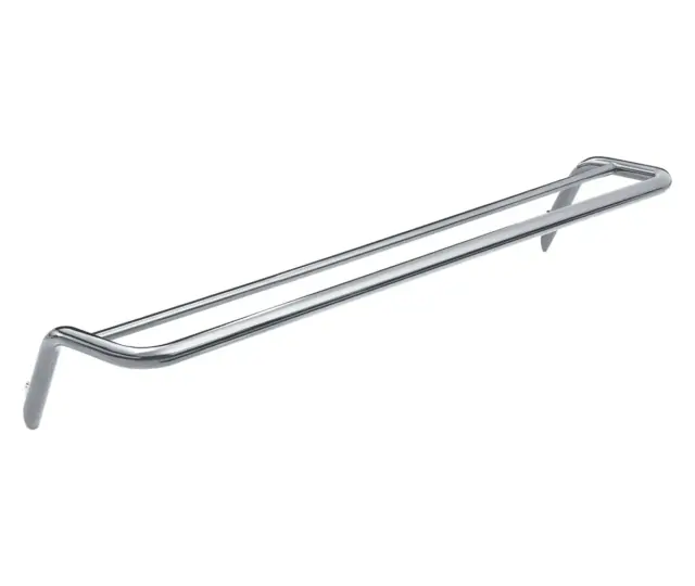 Kahekordne seinale kinnitatav käterätikuhoidja Deante Silia 62 cm, kroom