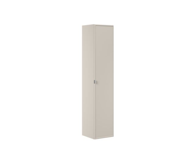 Kõrge vannitoakapp Comad Bella Cashmere 35 cm, 1 uks, matt kašmiir