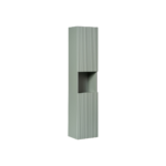 Kõrge vannitoakapp Comad Line Reed Green 30 cm, 2 ust, Reed roheline