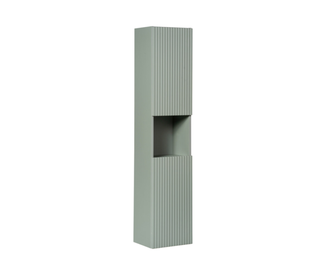 Kõrge vannitoakapp Comad Line Reed Green 30 cm, 2 ust, Reed roheline