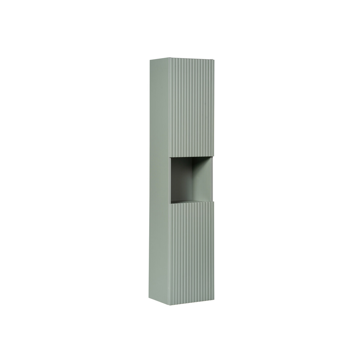 Kõrge vannitoakapp Comad Line Reed Green 30 cm, 2 ust, Reed roheline