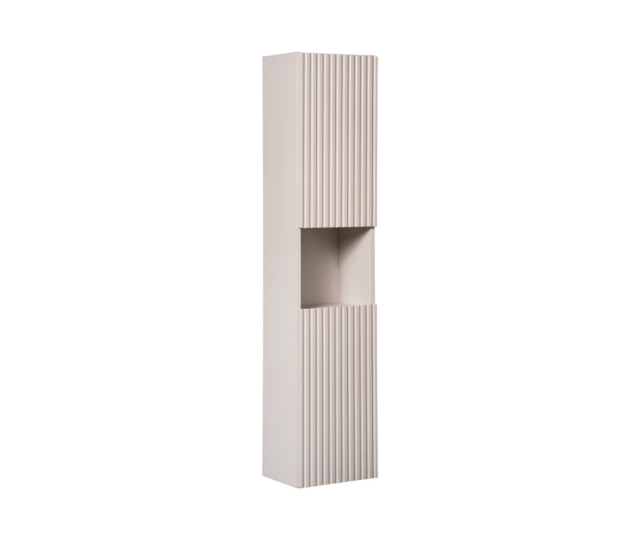 Kõrge vannitoakapp Comad Nova Cashmere 30 cm, 2 ust, matt kašmiir
