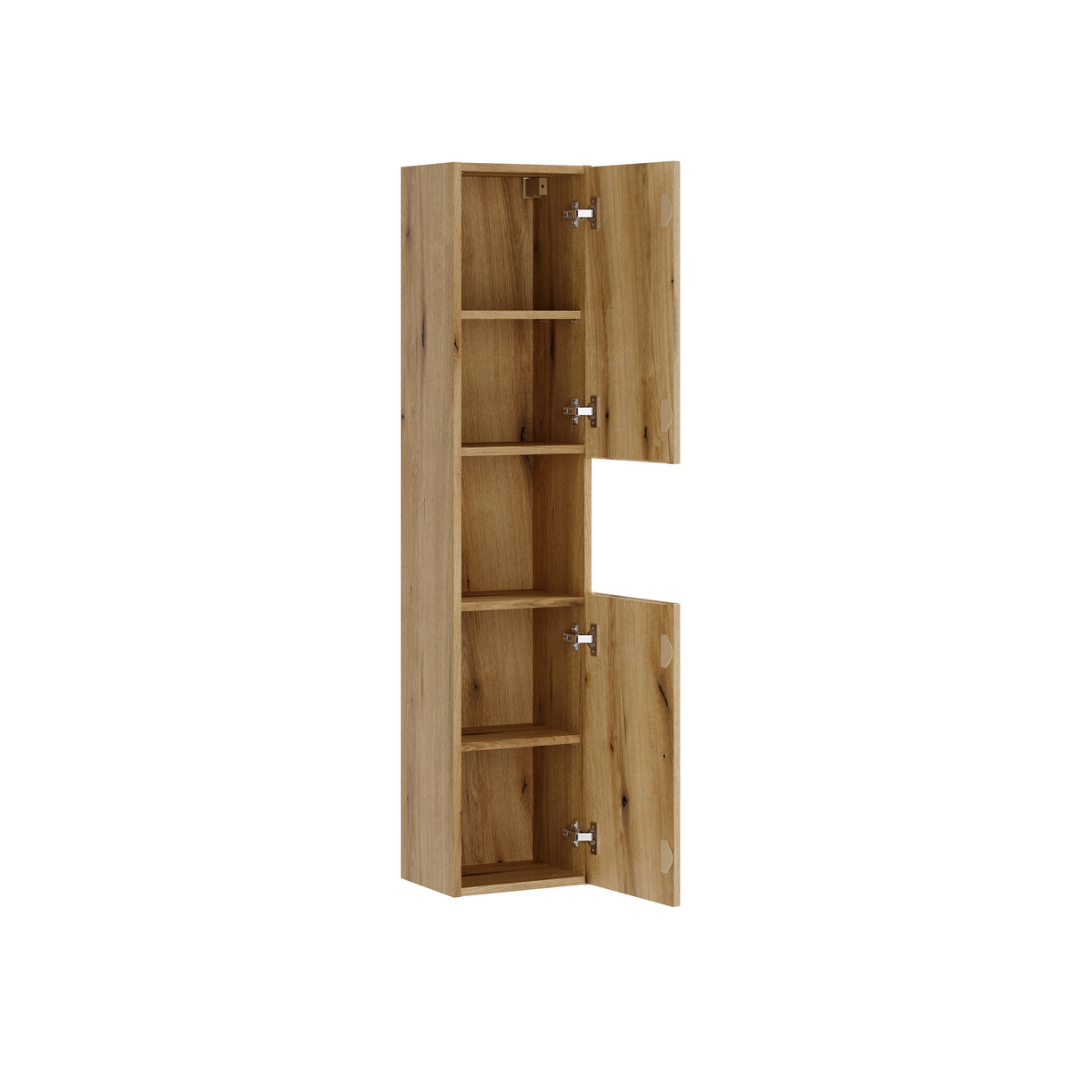 Kõrge vannitoakapp Comad Nova Coast Evoke 30 cm, 2 ust, Coast Evoke tamm