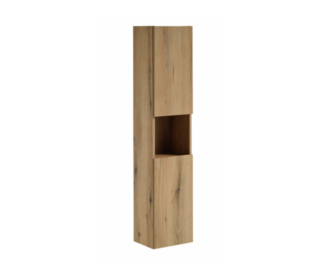 Kõrge vannitoakapp Comad Nova Oak 30 cm, 2 ust, Coast Evoke tamm