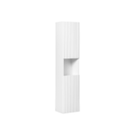 Kõrge vannitoakapp Comad Nova White 30 cm, 2 ust, matt valge