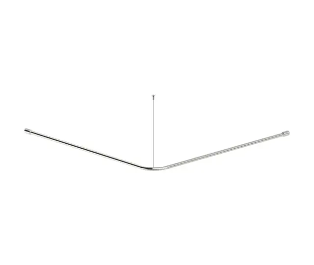 L-kujuline dušikardinapuu Deante Lehnen 120×120 cm, poleeritud teras