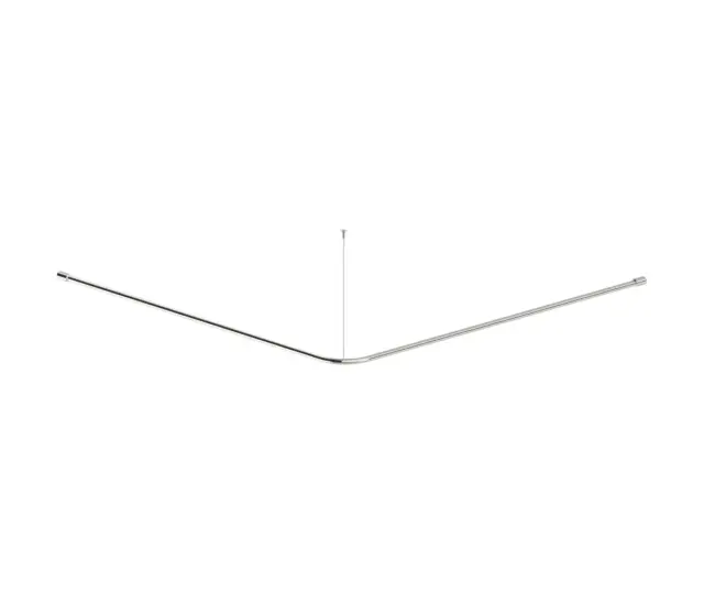 L-kujuline dušikardinapuu Deante Lehnen 150×150 cm, poleeritud teras