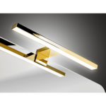 LED-valgusti Comad Juliet 30 cm, läikiv kuld