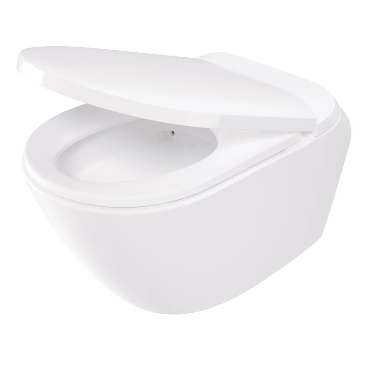 Nutikas WC-pott automaatse prill-lauaga Deante Silia basic 588x348 mm, valge