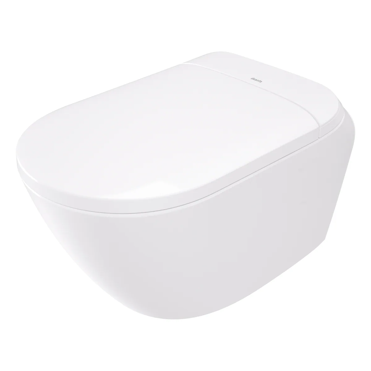 Nutikas WC-pott automaatse prill-lauaga Deante Silia basic 588x348 mm, valge