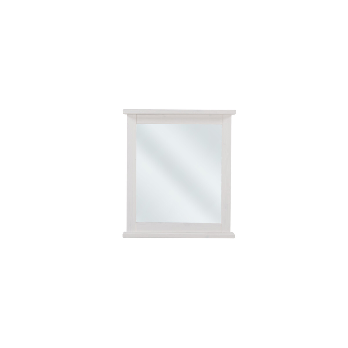 Peegel Comad Romantic 70 × 80 cm, valge