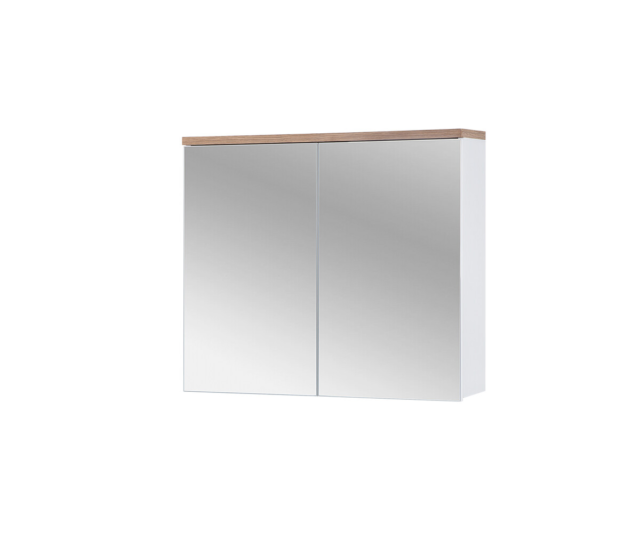 Peegelkapp Comad BALI WHITE 80 cm, valge