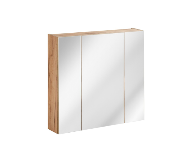 Peegelkapp Comad CAPRI OAK 80 cm, Craft-tamm