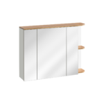 Peegelkapp Comad Platinum 94 cm, valge ja Craft-tamm