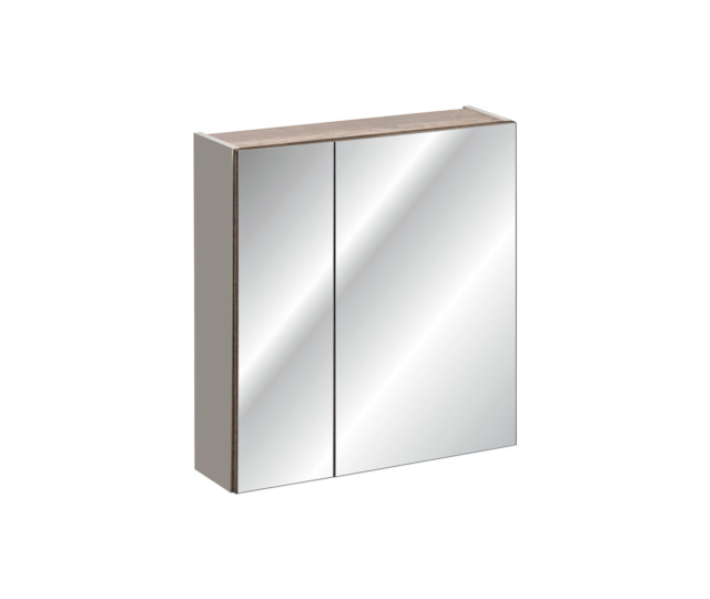 Peegelkapp Comad Santa Fe Taupe 60 cm, savihall