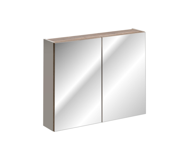 Peegelkapp Comad Santa Fe Taupe 80 cm, savihall