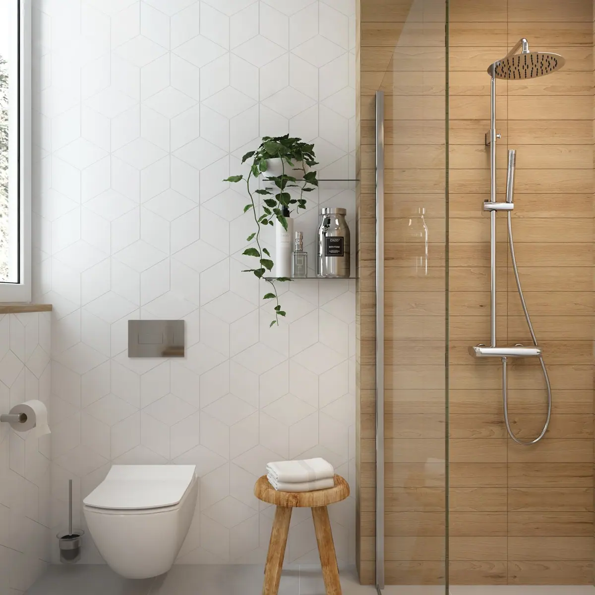 Seinapealne WC-pott Deante Blur 513x370 mm, valge