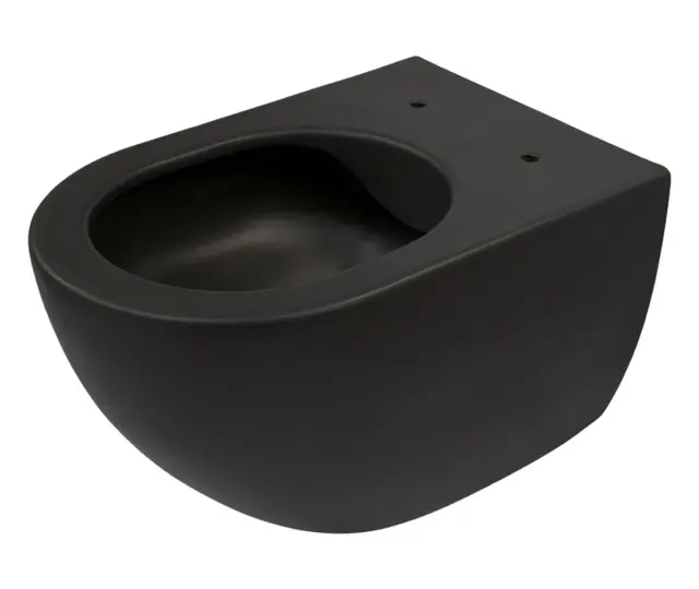 Seinapealne WC-pott Deante Peonia 510x360 mm, must
