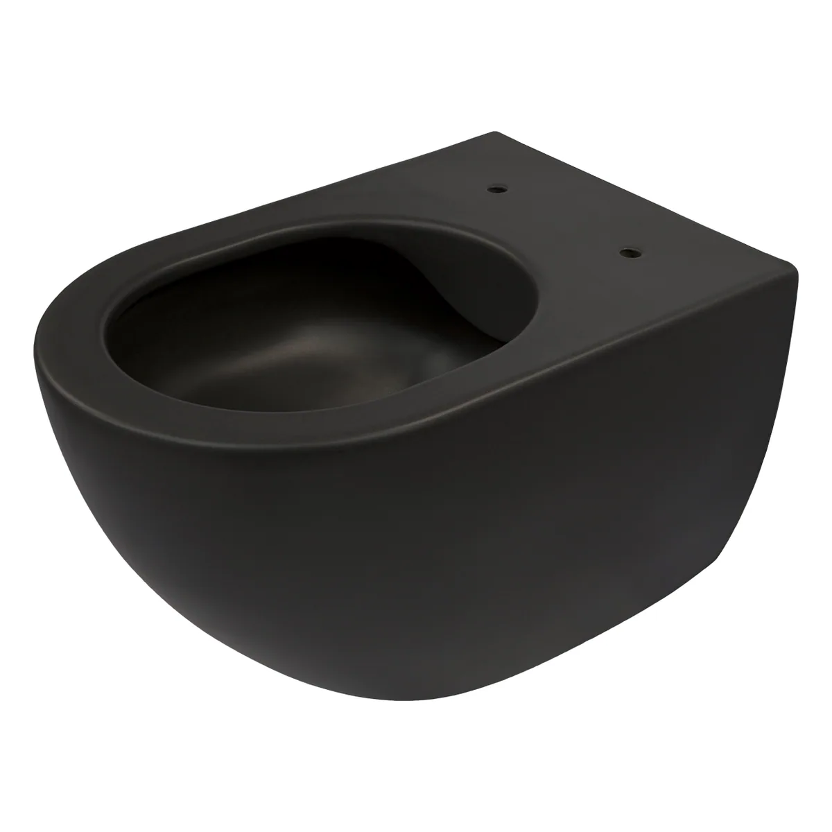 Seinapealne WC-pott Deante Peonia 510x360 mm, must