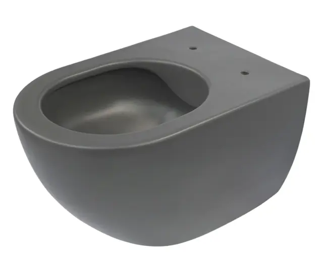Seinapealne WC-pott Deante Peonia 510x360 mm, titaan/antratsiit