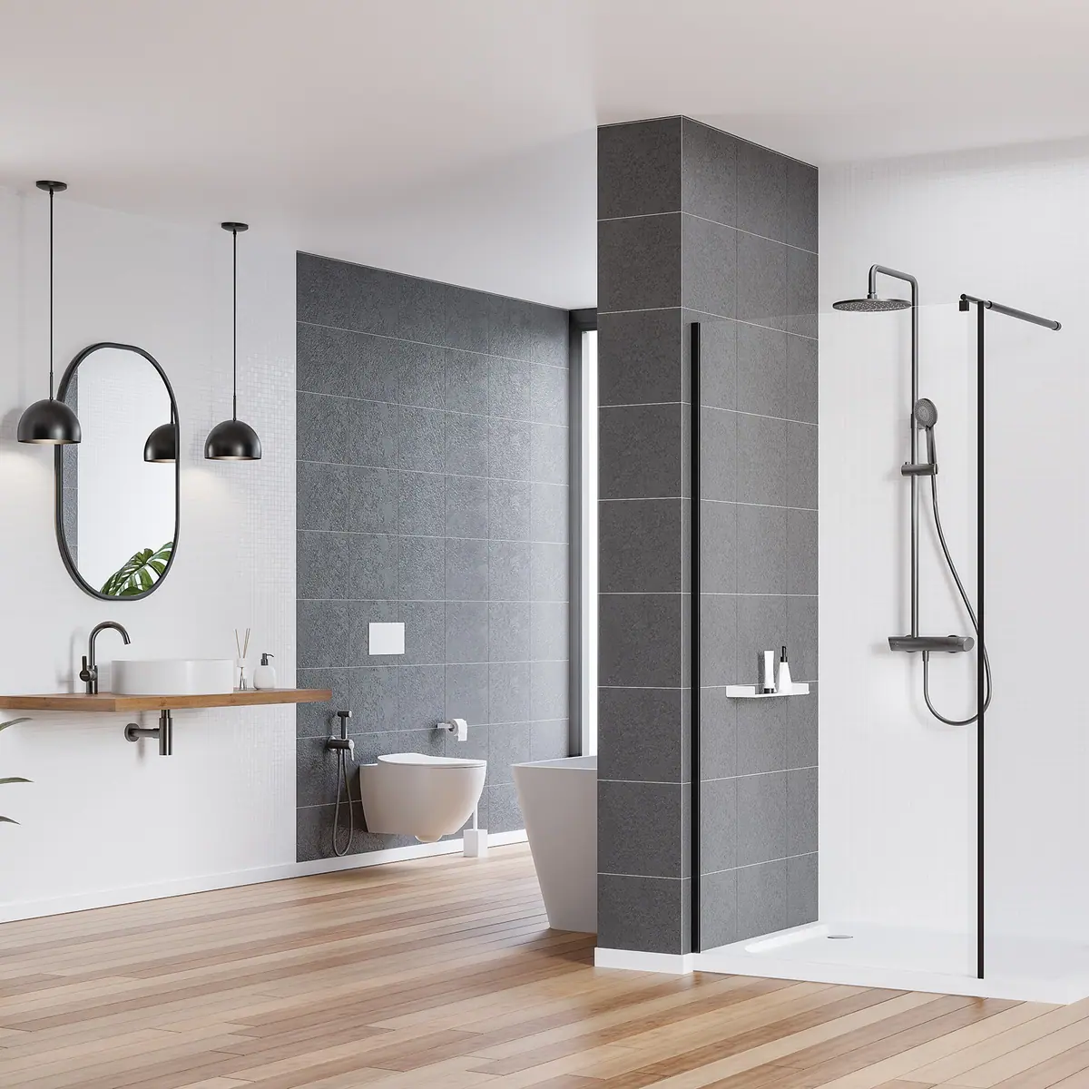 Seinapealne WC-pott Deante Peonia 510x360 mm, valge