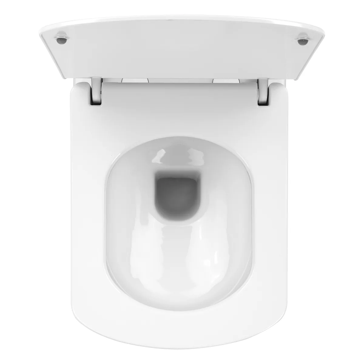 Seinapealne WC-pott prill-lauaga Deante Blur 513x370 mm, valge