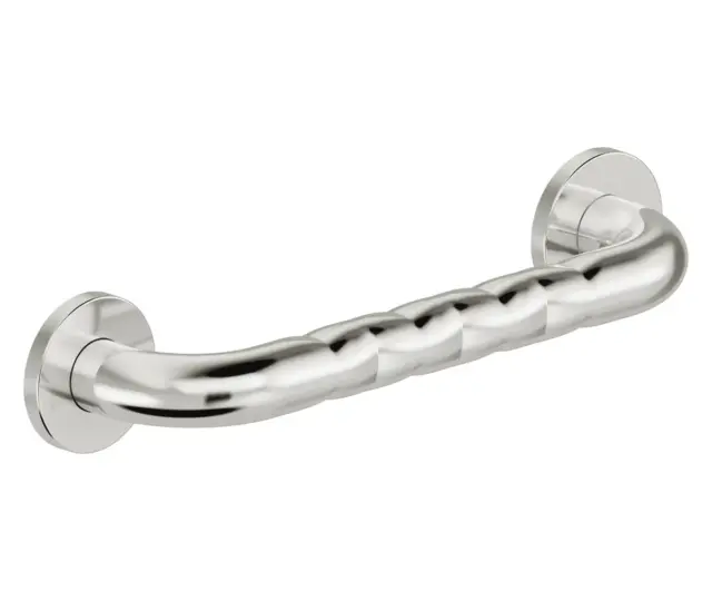 Sirge soonilise haardepinnaga tugikäepide Deante Lehnen 30 cm, poleeritud teras