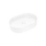 Tööpinnapealne valamu Comad Beyond 5 48 × 32,5 cm, läikiv valge