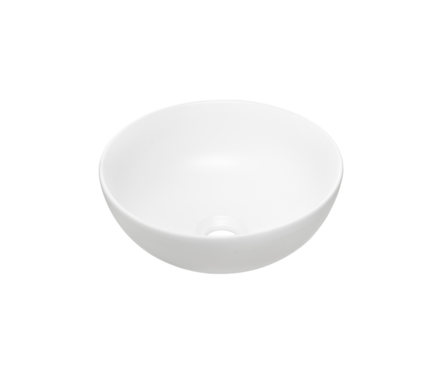 Tööpinnapealne valamu Comad Domi 32 × 32 cm, matt valge