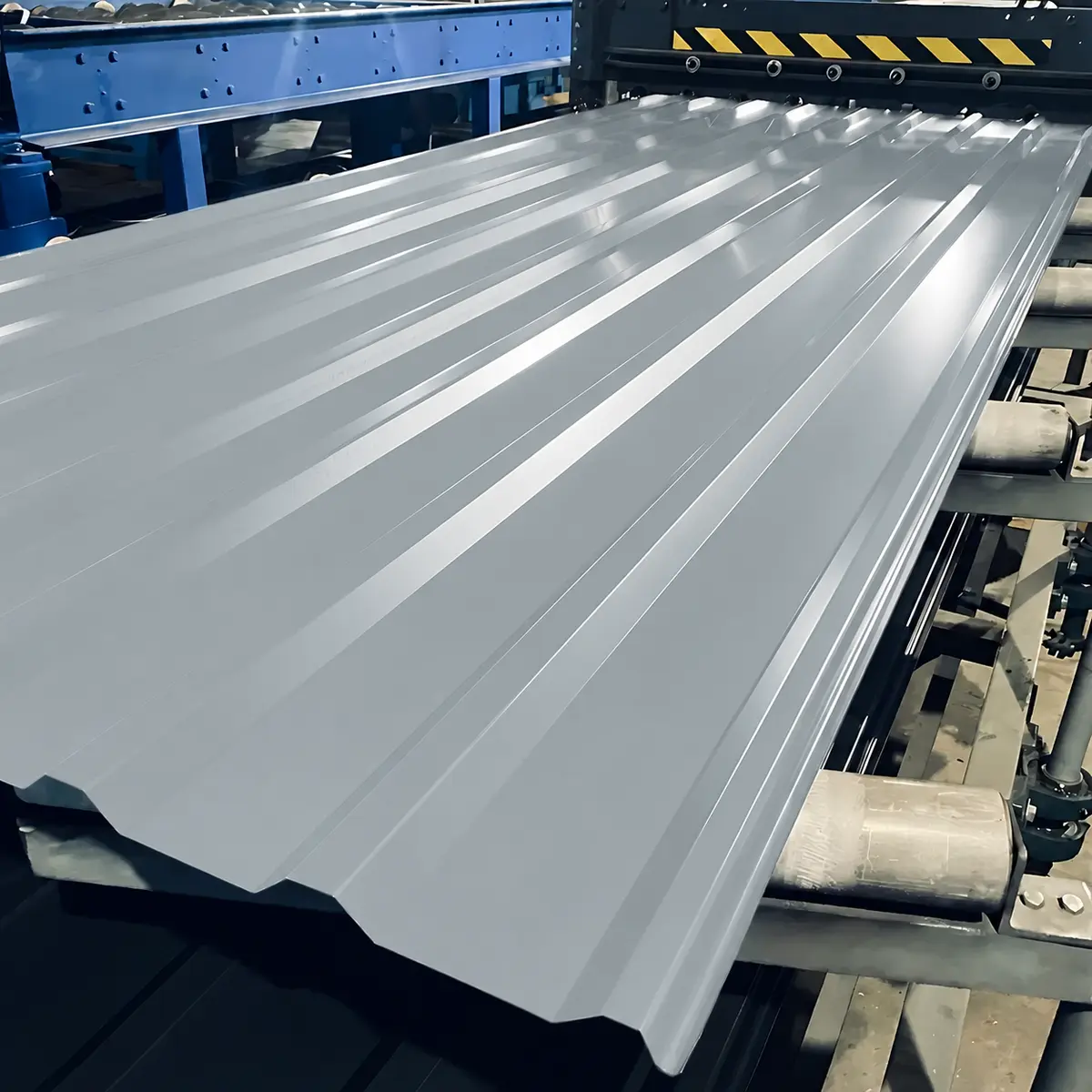 Trapetsprofiil katuseplekk TP-18 RR21 helehall