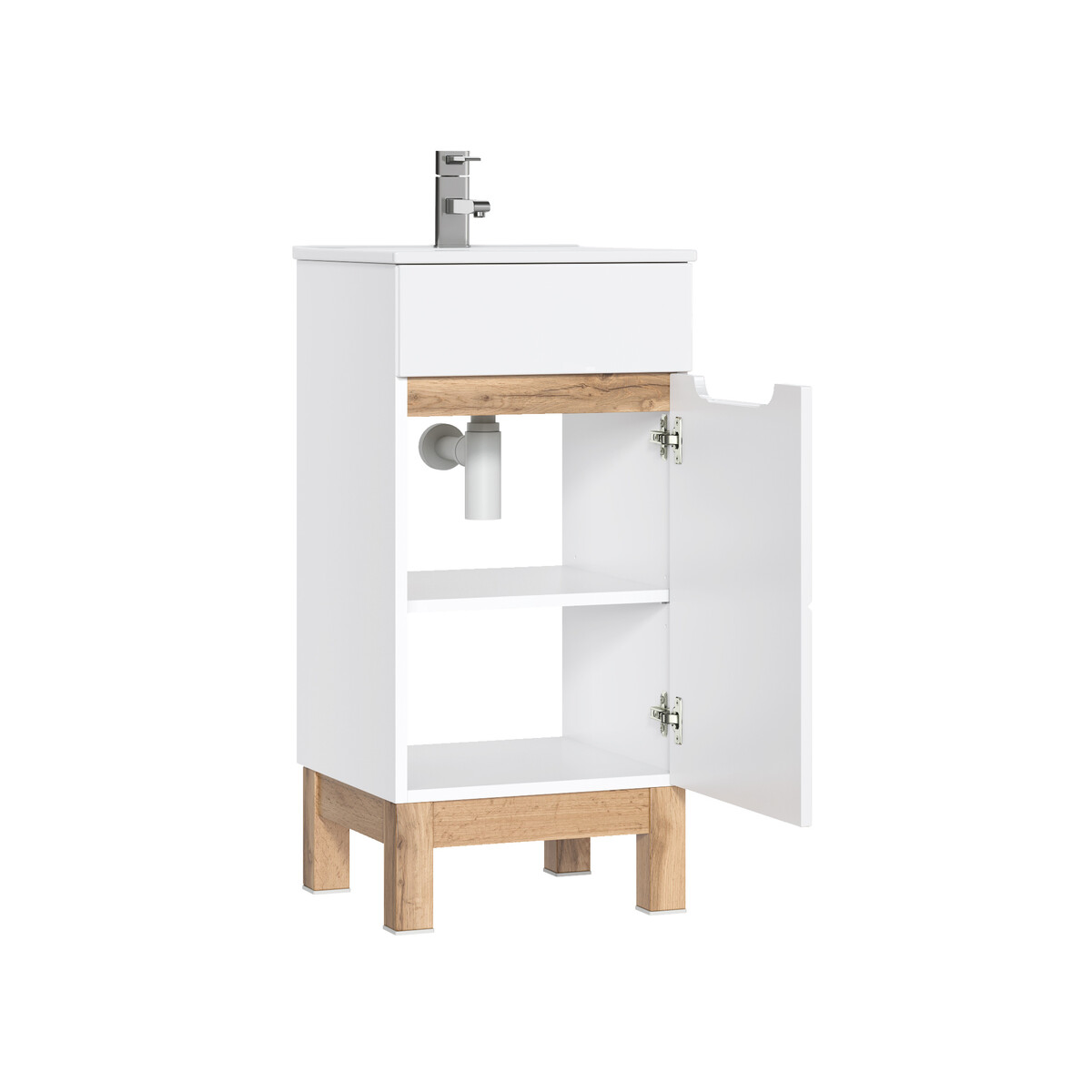 Valamukapp Comad BALI WHITE 40 cm, valge