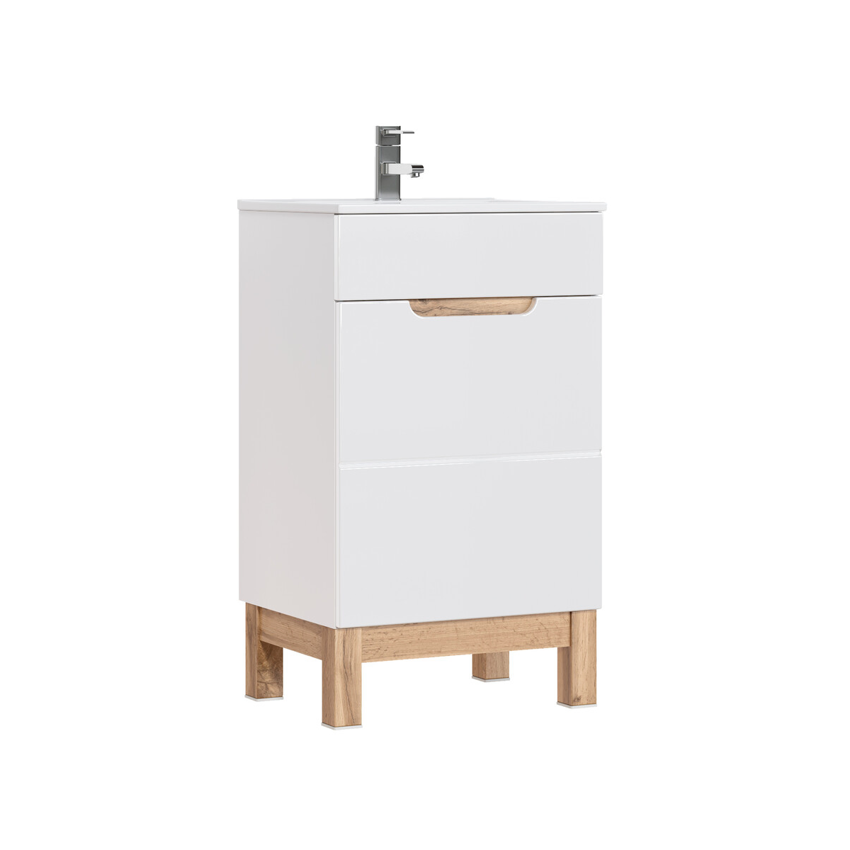 Valamukapp Comad BALI WHITE 50 cm, valge