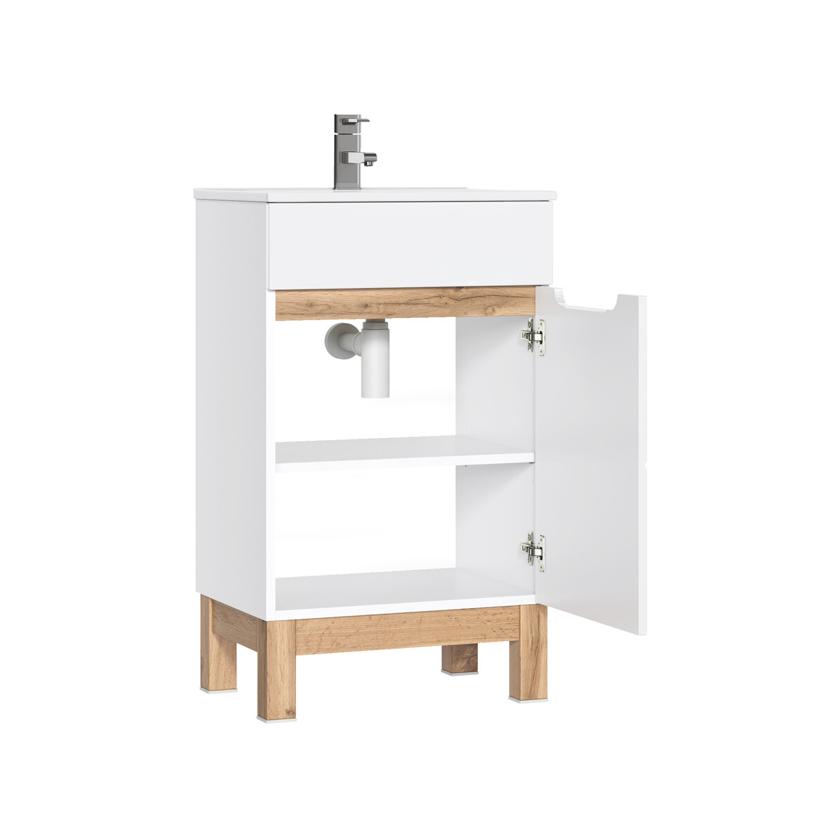 Valamukapp Comad BALI WHITE 50 cm, valge