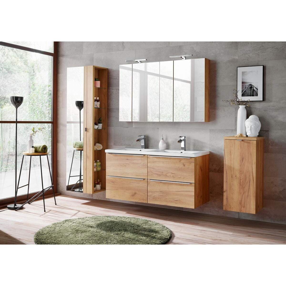 Valamukapp Comad CAPRI OAK 60 cm, Craft-tamm