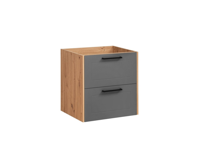 Valamukapp Comad Madera Grey 60 cm, Artisani tamm ja grafiit