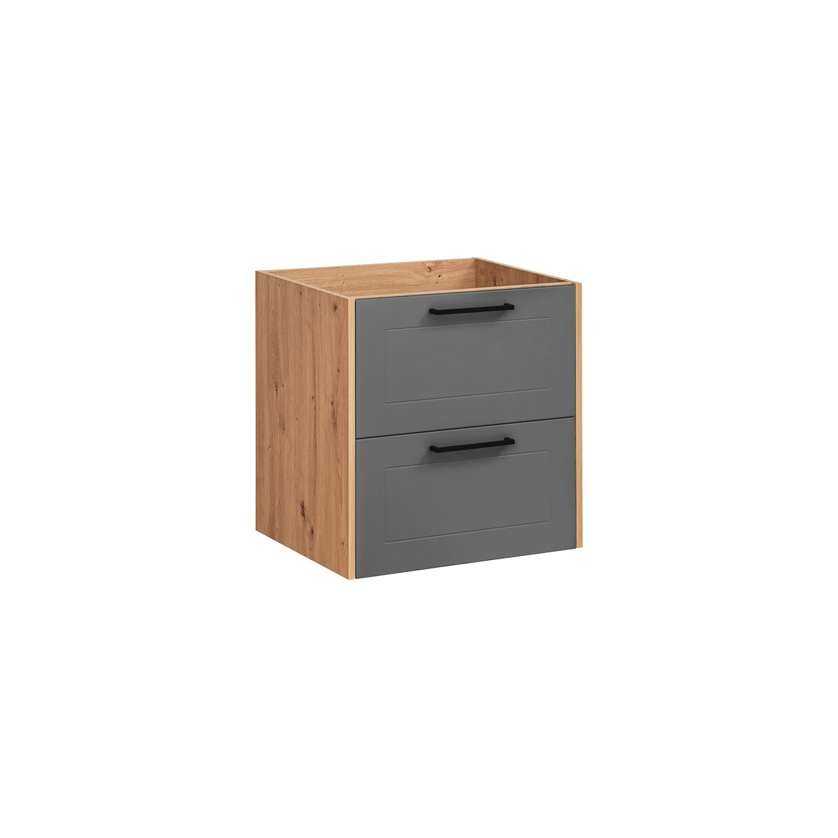Valamukapp Comad Madera Grey 60 cm, Artisani tamm ja grafiit
