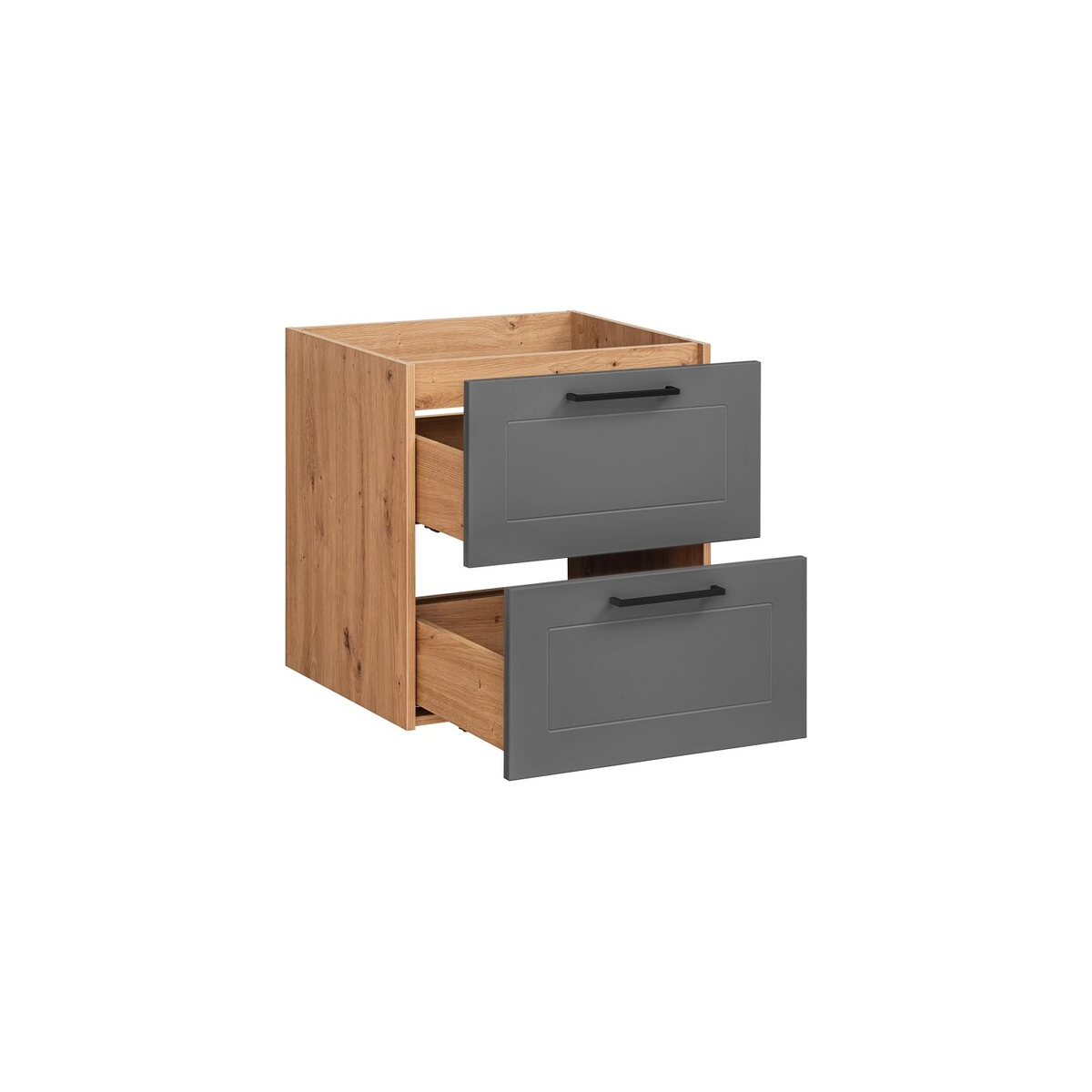 Valamukapp Comad Madera Grey 60 cm, Artisani tamm ja grafiit