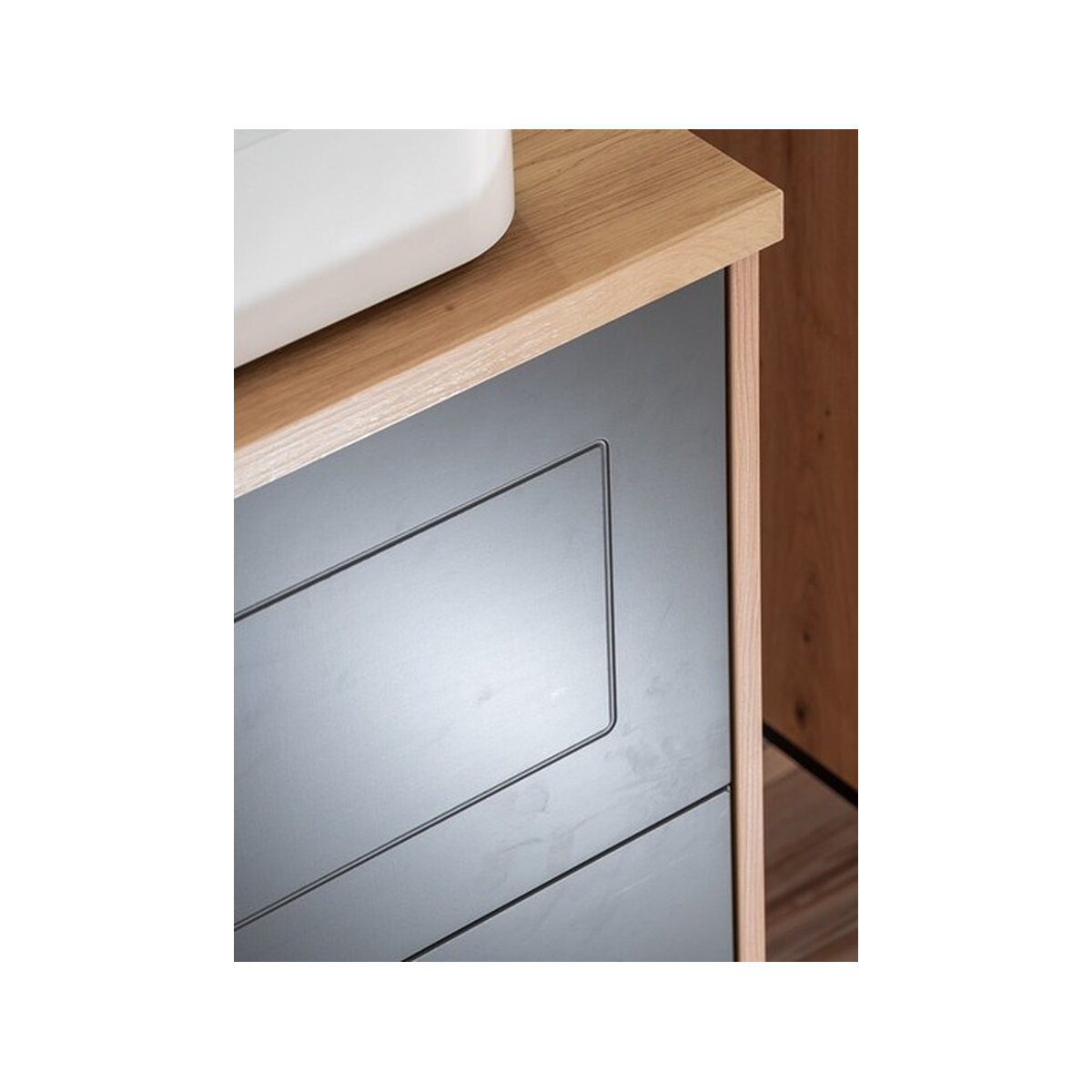Valamukapp Comad Madera Grey 60 cm, Artisani tamm ja grafiit