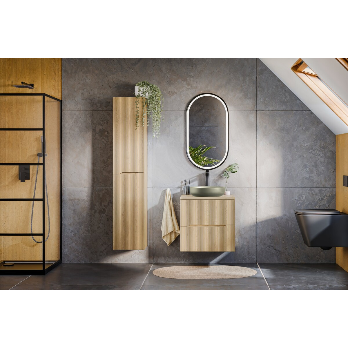 Valamukapp Comad Nordic Cremona 60 cm, Cremona tamm