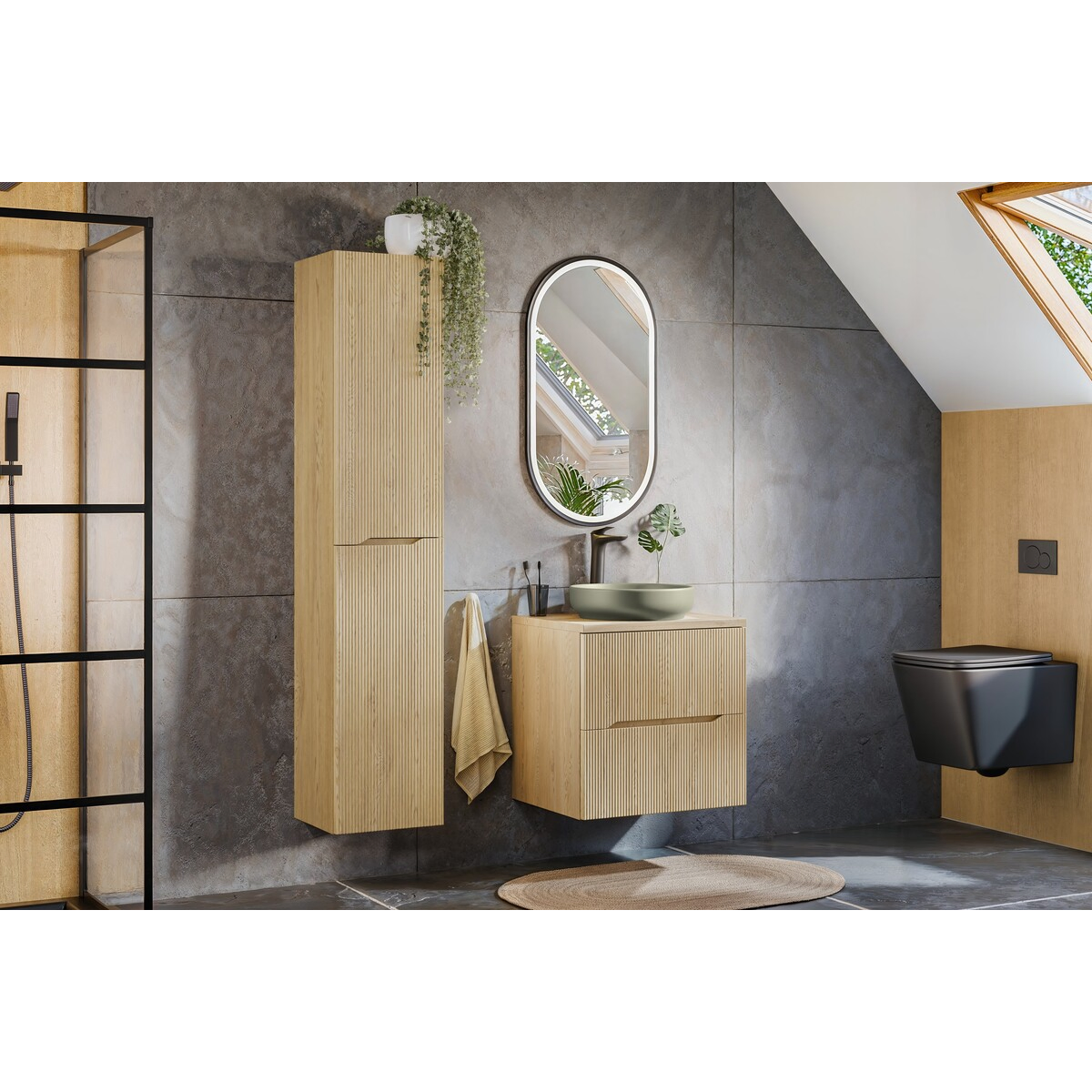 Valamukapp Comad Nordic Cremona 60 cm, Cremona tamm