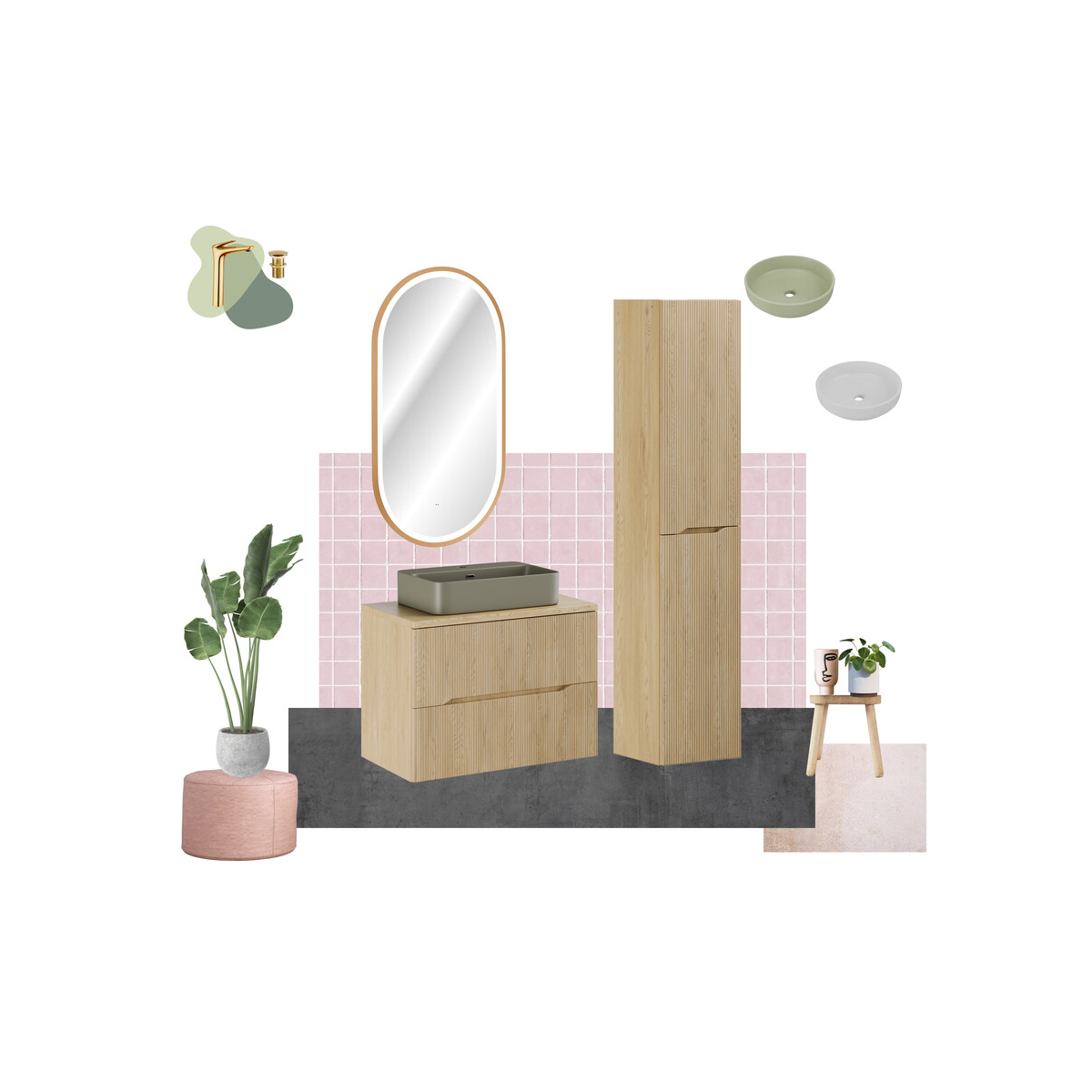 Valamukapp Comad Nordic Cremona 60 cm, Cremona tamm