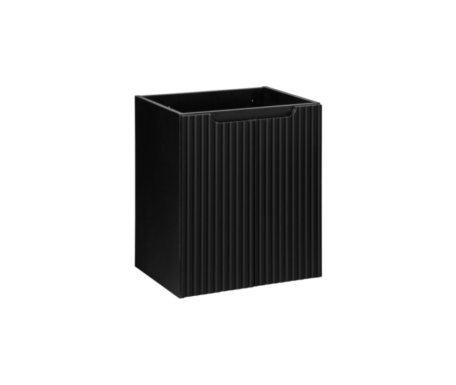 Valamukapp Comad Nova Black 50 × 57 cm, 2 ust, matt must