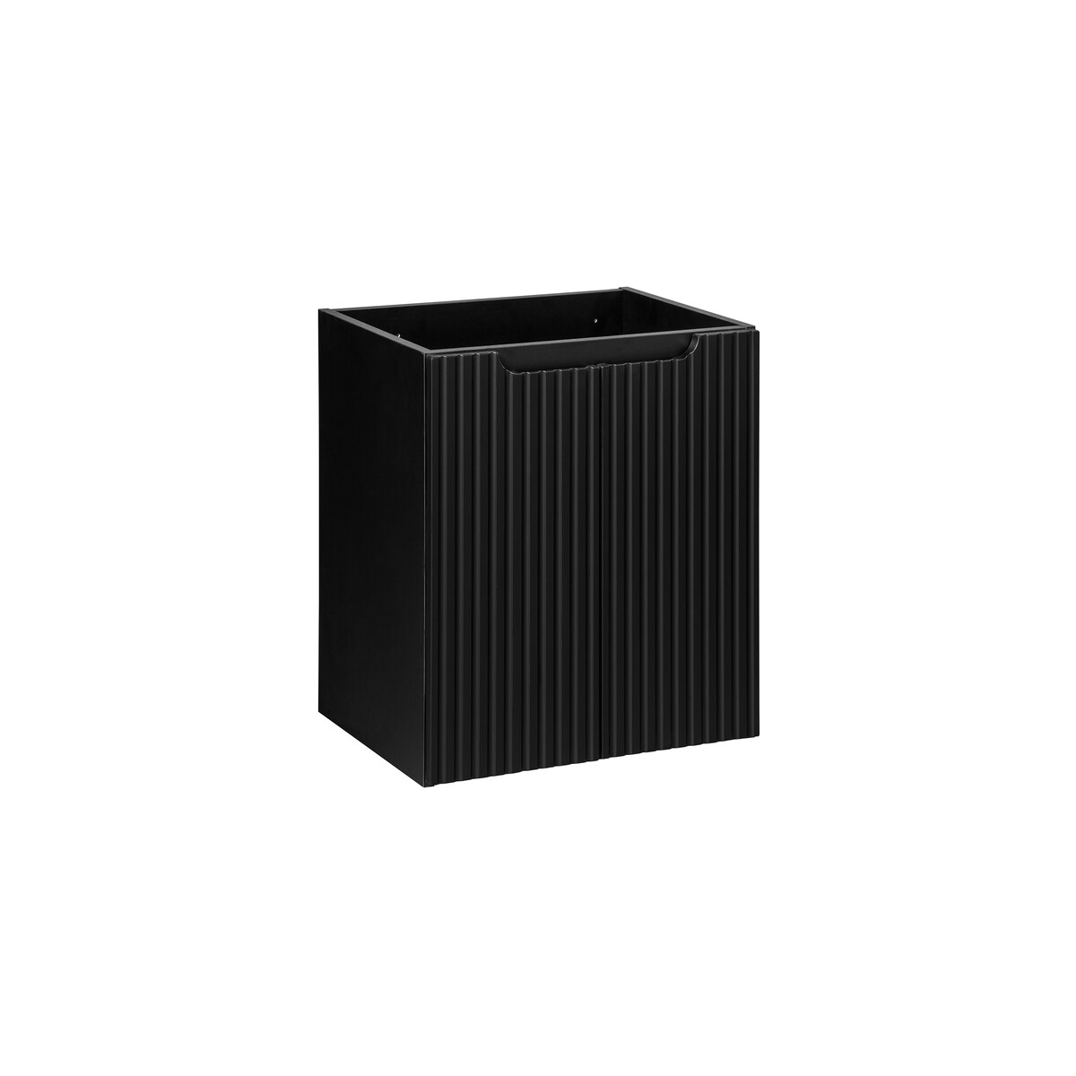 Valamukapp Comad Nova Black 50 × 57 cm, 2 ust, matt must