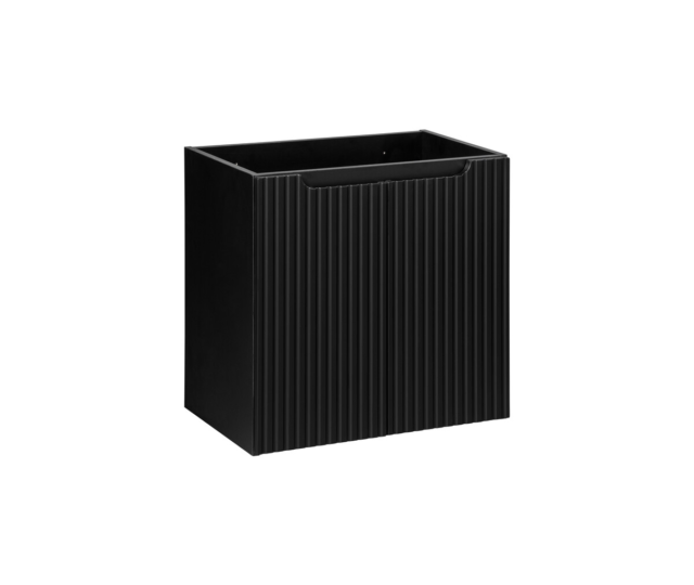 Valamukapp Comad Nova Black 60 × 57 cm, 2 ust, matt must