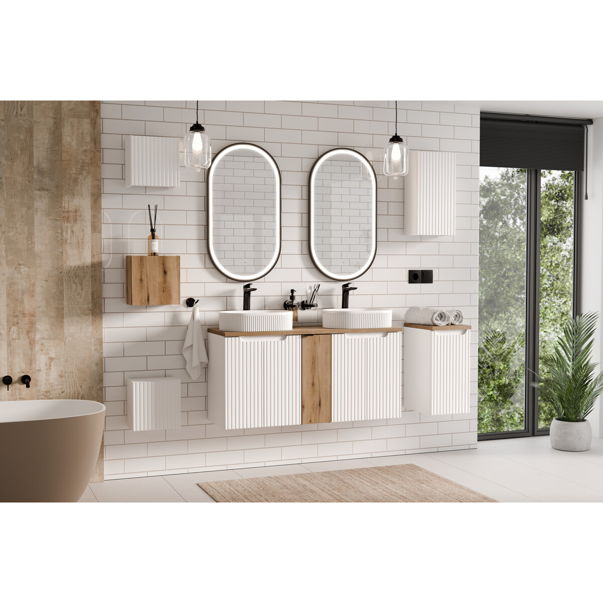 Valamukapp Comad Nova White 50 cm, valge