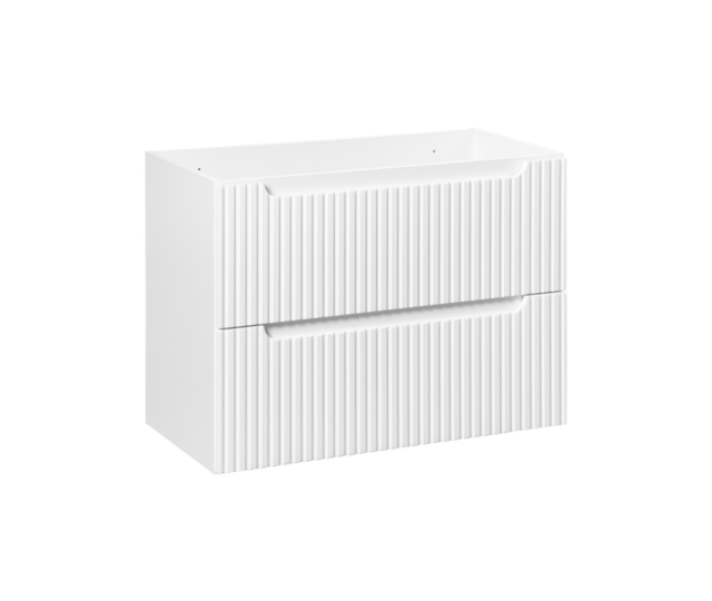Valamukapp Comad Nova White 80 × 57 cm, 2 sahtlit, valge
