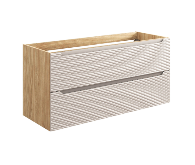 Valamukapp Comad Ocean Beige 120 cm, õlitatud tamm ja beež