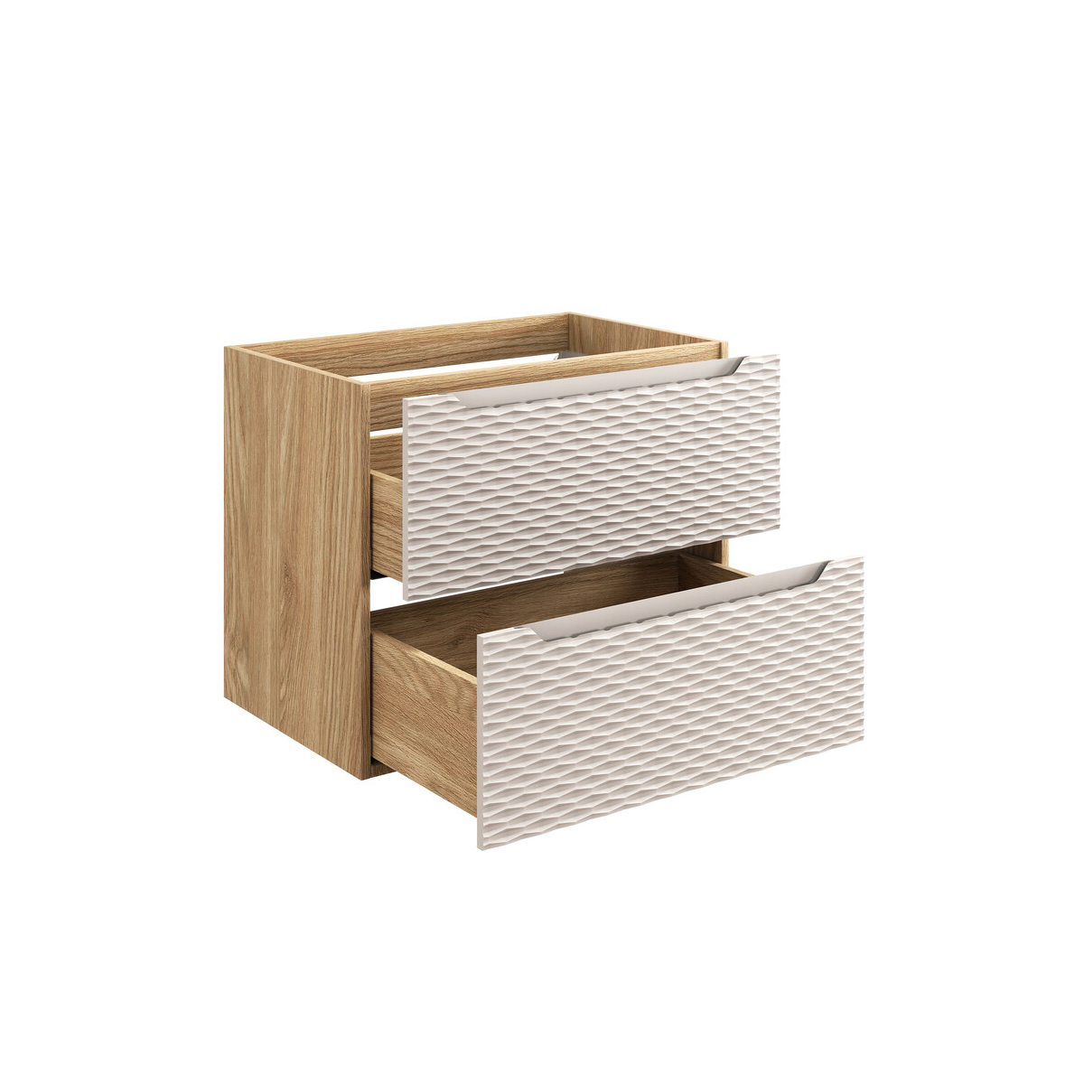 Valamukapp Comad Ocean Beige 70 cm, õlitatud tamm ja beež